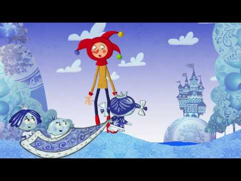 Видео: Петрушка и Гжель