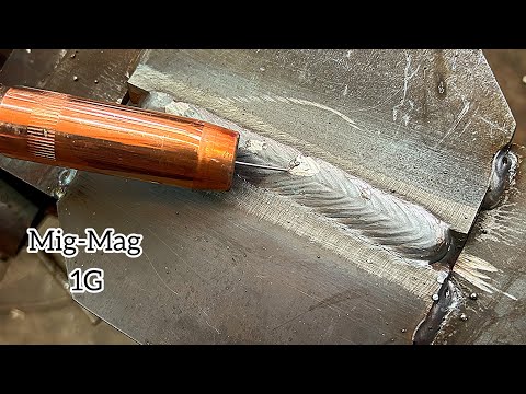 Видео: почему ни один сварщик не говорит об этом методе сварки 1G MIG-MAG