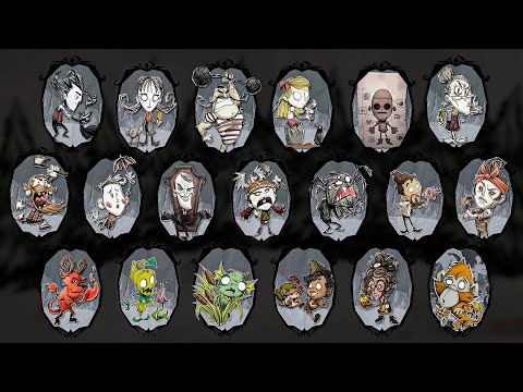 Видео: Все Персонажи Don't Starve Together