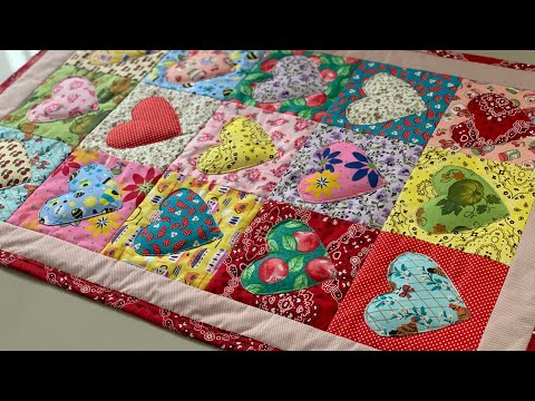 Видео: Я сделала очень красивый коврик-сердечко