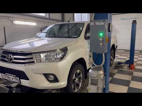 Видео: Вспомогательная пневмоподвеска для Toyota Hilux