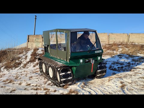 Видео: Вездеход Борус Комфорт в Барнаул готов!