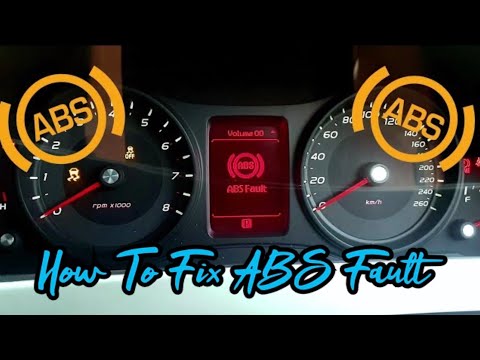 Видео: Как исправить ошибку ABS на VE Commodore