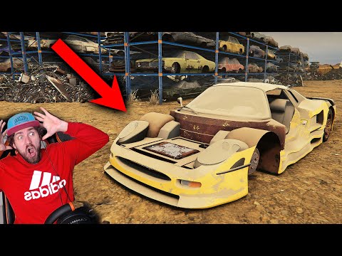 Видео: НАШЕЛ САМУЮ БЫСТРУЮ ТАЧКУ на СВАЛКЕ - CAR MECHANIC SIMULATOR 2021