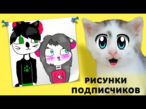 Видео: КОШКА МУРКА и РИСУНКИ ОТ ПОДПИСЧИКОВ!