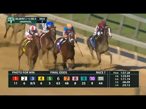 Видео: RACE7/Belmont At The Big A/28 25 СЕНТЯБРЯ