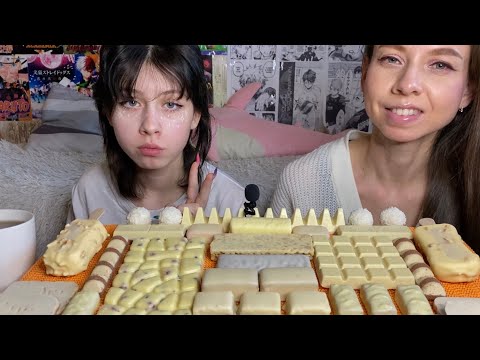 Видео: СЛАДКИЙ🍫МУКБАНГ/ БЕЛЫЙ ШОКОЛАД / МОРОЖЕНОЕ/ ПЕЧЕНЬЕ/ КОНФЕТЫ/ Отвечаем на вопросы/ SWEETS MUKBANG