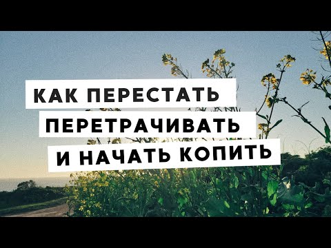 Видео: КАК ПЕРЕСТАТЬ ТРАТИТЬ И НАЧАТЬ КОПИТЬ (МОЙ ОПЫТ)