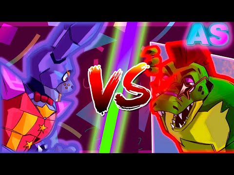 Видео: ГЛЭМРОК БОННИ VS МОНТИ!!!|| FNAF Security Breach озвучка комиксов на русском Comic Dub RUS/РУС