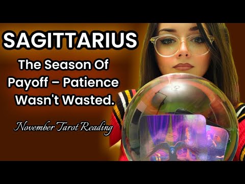 Видео: СТРЕЛЕЦ ♐️ Сезон расплаты – терпение не было напрасным ⏳️🍁 | Гадание на Таро на ноябрь