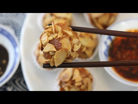 Видео: Рецепт миндальных шариков из креветок