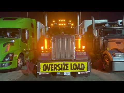 Видео: Дальнобой по США. Забрали прицеп Константина и небольшая доработка Kenworth