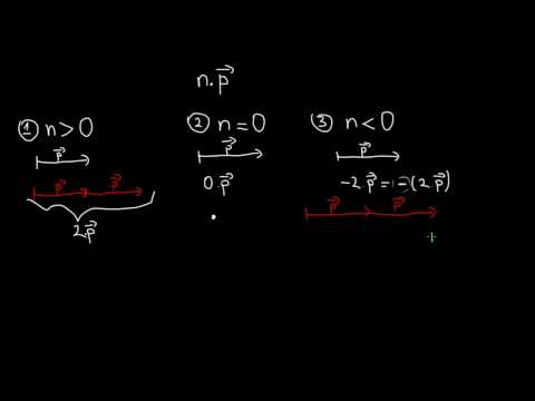 Видео: Математика 8 клас. Произведение на вектор с число