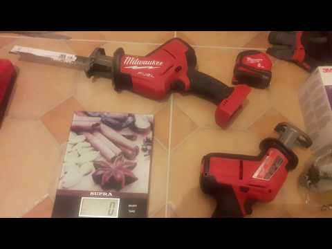 Видео: Milwaukee 2719 & Milwaukee 2520 .Обзор и тест сабельной пилы Milwaukee 2719 и Milwaukee 2520