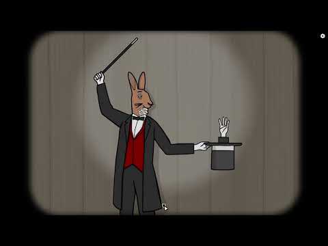 Видео: помогаем делать фокусы | the Mr. rabbit magic show | летсплей #1