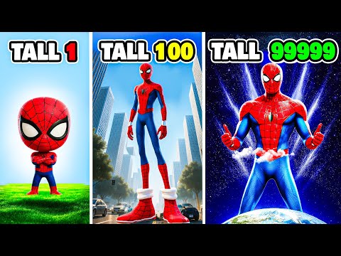 Видео: Улучшение до самого высокого ЧЕЛОВЕКА-ПАУКА в GTA 5