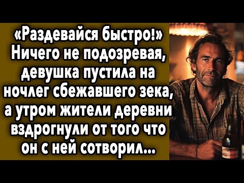 Видео: НИЧЕГО НЕ ПОДОЗРЕВАЯ, ДЕВУШКА ПУСТИЛА НА НОЧЛЕГ ЗЕКА