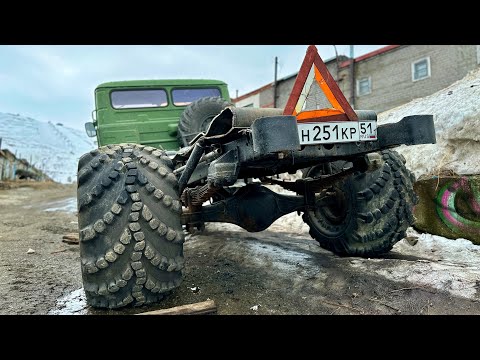 Видео: Что может ГАЗ 66 на арочных колесах и мотором от Jeep Grand Cherokee.