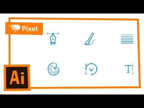Видео: Рисуем иконки для сайта (часть 2) Adobe Illustrator