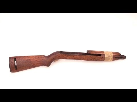 Видео: Восстановление приклада карабина М1