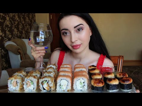 Видео: Лезгинка на Кавказе / Суши 🍣 Роллы Мукбанк / Ayka Emilly 💗