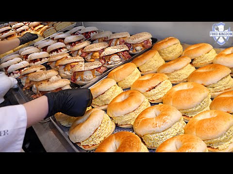 Видео: $130 000 ежемесячных продаж! Уникальное приготовление рогаликов в красивом корейском кафе-пекарне