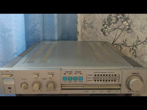 Видео: Амфитон 35у-202с 2×60 Вт. замер мощности и ТД.