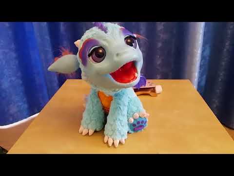 Видео: ОНЛАЙН ТРЕЙД.РУ Интерактивная игрушка HASBRO FurRealFriends Милый Дракоша