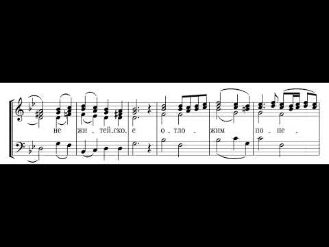 Видео: Херувимская песнь "Софрониевская"