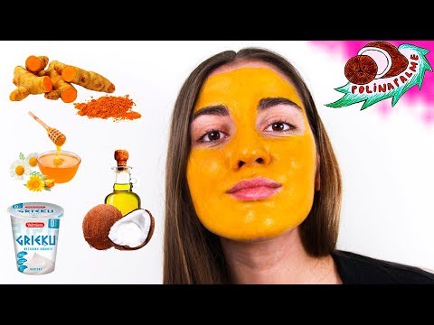 Видео: ШОК 😱 Эта маска меня омолодила 💛 Маска для лица с куркумой  🌴 POLI NA PALME