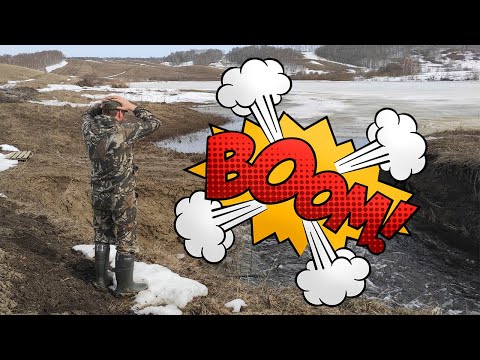Видео: 09 | Проект Аренда пруда | Прорвало дамбу | Off road до пруда
