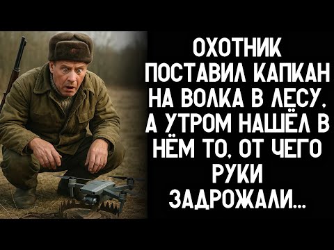 Видео: Охотник поставил капкан на волка в лесу, а утром нашел в нем то, от чего руки задрожали...