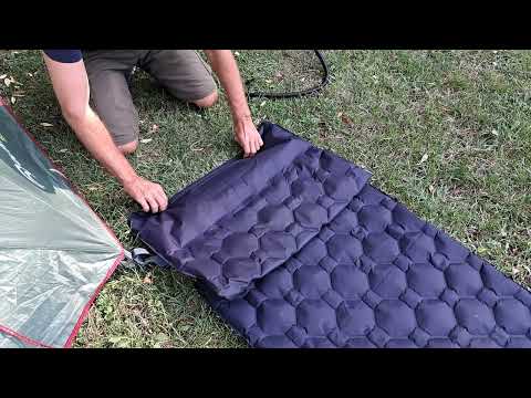 Видео: Как сдуть и не испортить надувной туристический матрас