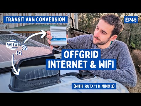 Видео: Автономный интернет и Wi-Fi в кемпервэне (простая настройка 4G!) | Переоборудование в транзитный ...