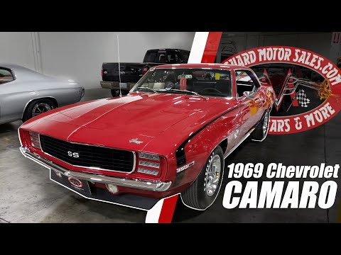 Видео: Chevrolet Camaro RS/SS 1969 года выпуска продаётся в Vanguard Motor Sales #5972