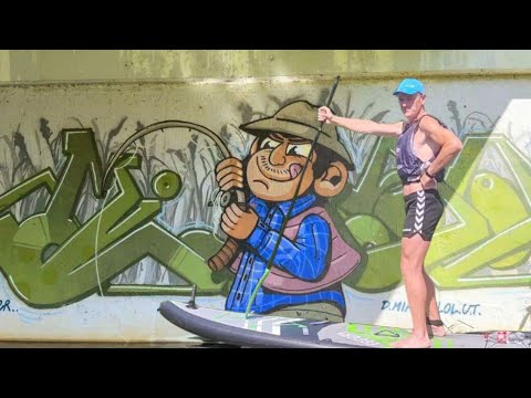 Видео: Сплав на supboard по реке Лососянка.