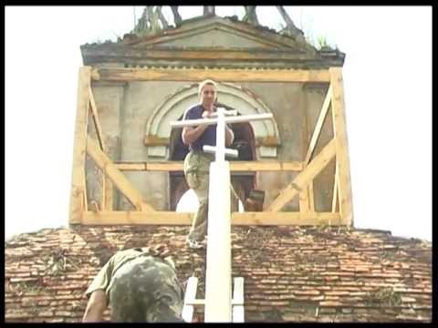 Видео: Воздвижение Креста в селе Поречье. Лето 2005 год.Эпизод