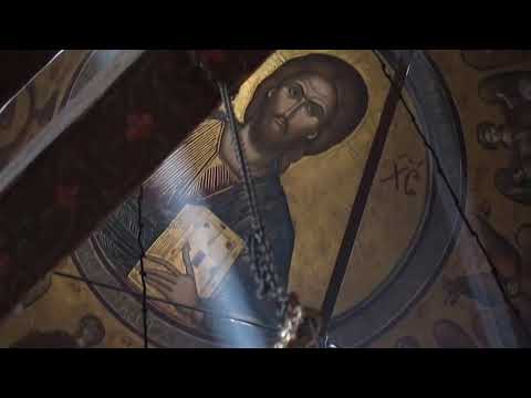 Видео: Свята Гора Афон, святкова літургія у монастирі Дохіар, відео Сергія Шумило, 21 листопада 2013 р.