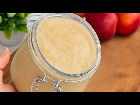 Видео: Волшебное яблочное масло: без сахара, без масла 😍🍎 2 ингредиента