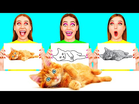 Видео: Кто лучше нарисует предмет, получит его | Арт-Челлендж от TeenChallenge