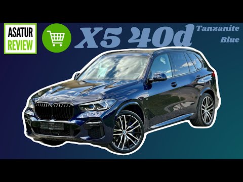 Видео: В ПРОДАЖЕ BMW X5 40d M-Sport Tanzanite Blue / Х5 40д  Синий Танзанит, параллельный импорт 2024