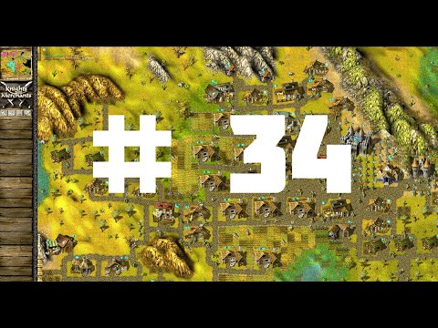 Видео: Knights and Merchants Легендарная история Зленице миссия 34 (прохождение)