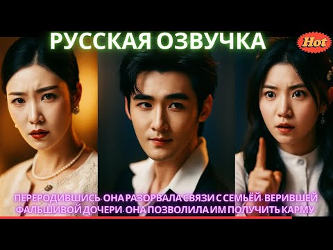 Видео: Переродившись, она разорвала связи с семьёй, верившей фальшивой дочери. Она позволила им получить