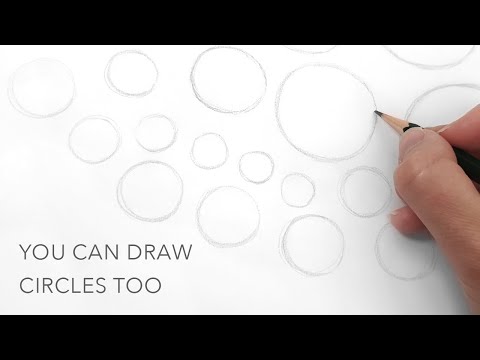 Видео: Как нарисовать круг от руки — методы рисования для начинающих