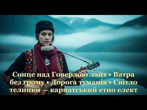 Видео: Дорога туманів — карпатський етно-електро лайв (трембіта, бандура)
