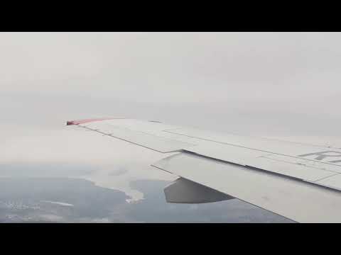 Видео: #самолет,#снижение, #Иркутск, #ноябрь2025 