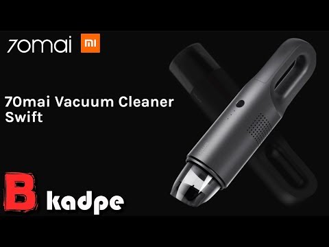 Видео: Автомобильный пылесос беспроводной Xiaomi 70mai Vacuum Cleaner Swift