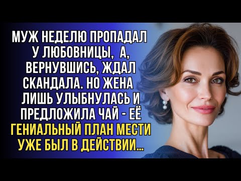 Видео: Муж исчез на неделю, а жена встретила его с улыбкой — её месть уже началась…