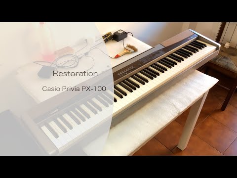 Видео: Pеставрация цифрового пианино Casio Privia PX-100