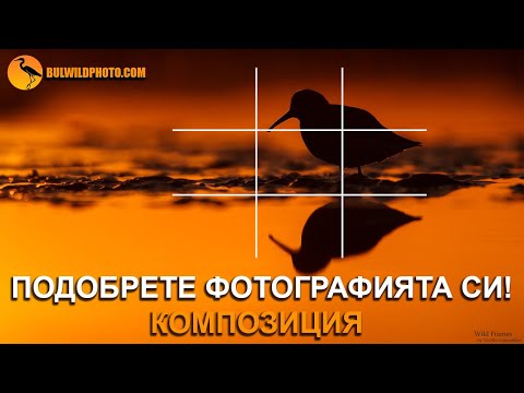 Видео: ПОДОБРЕТЕ ФОТОГРАФИЯТА СИ | КОМПОЗИЦИЯ